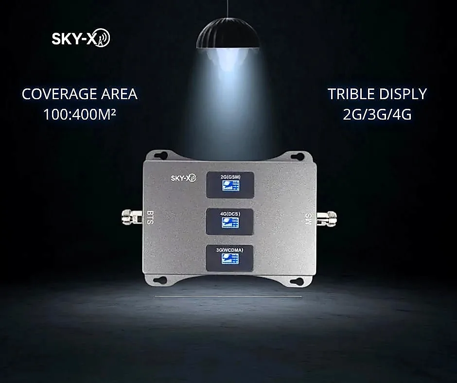 مقوي شبكة المحمول Triple Display 2G/3G/4G