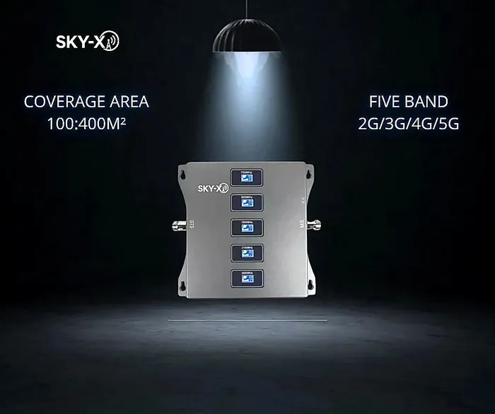 مقوي شبكة المحمول Five Band 2G/3G/4G/5G